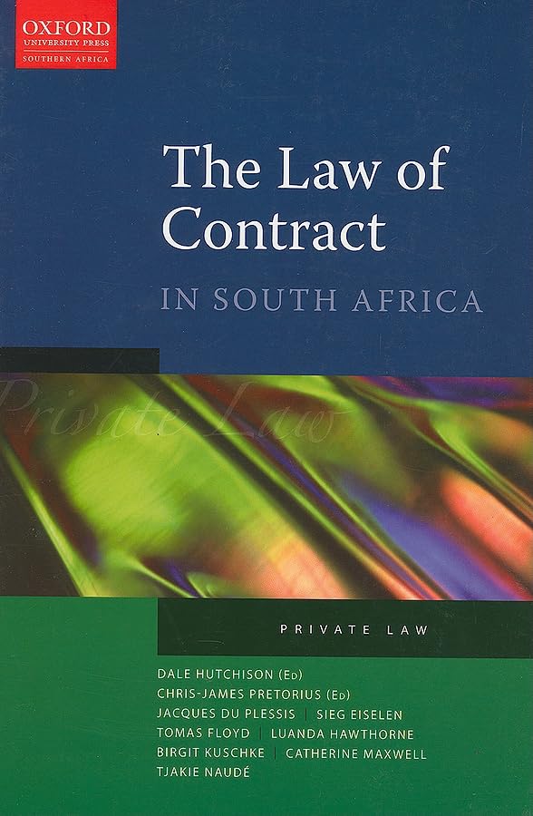 The Law Of Contract In South Africa