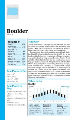 Colorado 1 (ingls) (Lonely Planet Regional Guide),Used