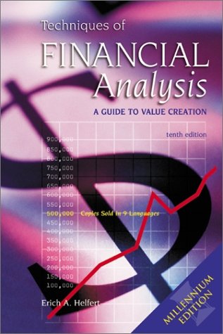 Techniques of Financial Analysis: A Guide to Value Creation,Used