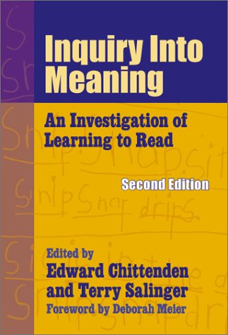 Inquiry Into Meaning: An Investigation Of Learning To Read (Language And Literacy Series (Teachers College Pr)) (Language & Lite,Used