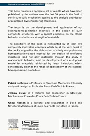 Elastic, Plastic and Yield Design of Reinforced Structures (Mechanical Engineering and Solid Mechanics),Used