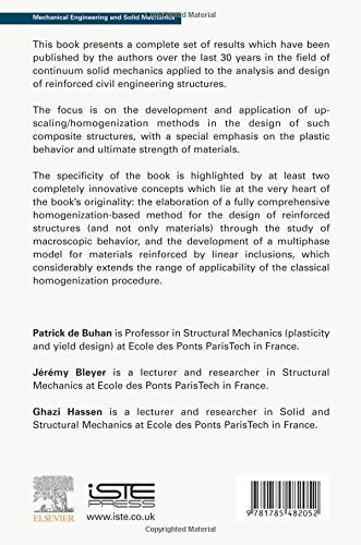 Elastic, Plastic and Yield Design of Reinforced Structures (Mechanical Engineering and Solid Mechanics),Used