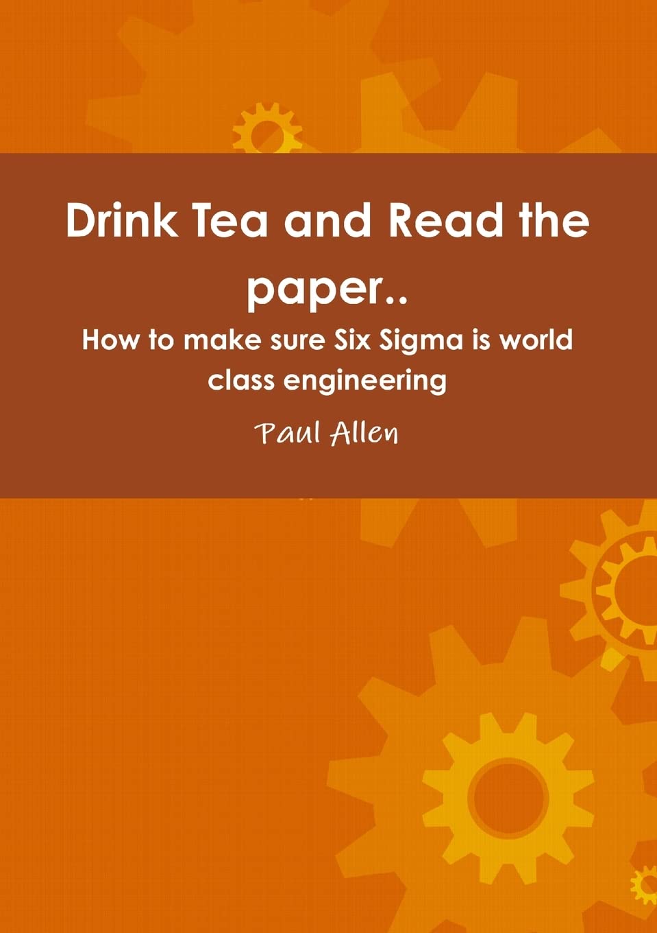 Drink Tea and Read the paper..,Used