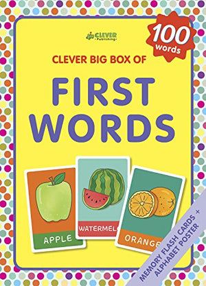First Words: Memory Flash Cards (Clever Big Box Of)