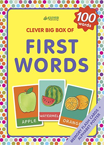 First Words: Memory Flash Cards (Clever Big Box Of)