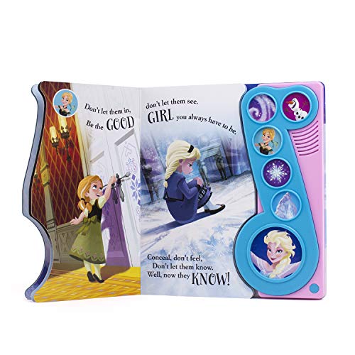 Disney Frozen  Let It Go Little Music Note Sound Book  PI Kids