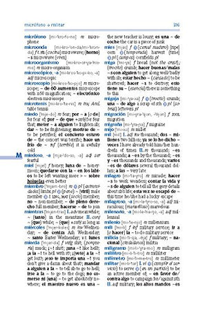Barron's SpanishEnglish Pocket Dictionary: 70,000 words, phrases & examples presented in two sections: American style English t,Used