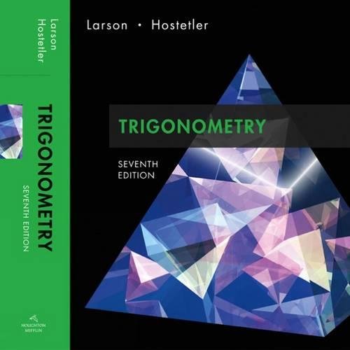 Trigonometry (Available 2010 Titles Enhanced Web Assign),Used