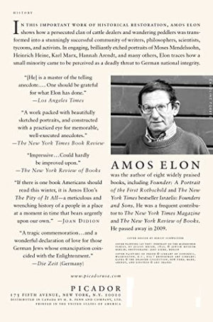The Pity of It All: A Portrait of the GermanJewish Epoch, 17431933,Used