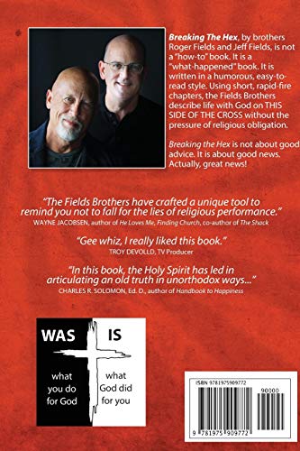 Breaking The Hex: Life With God After The Cross Killed Religion,Used