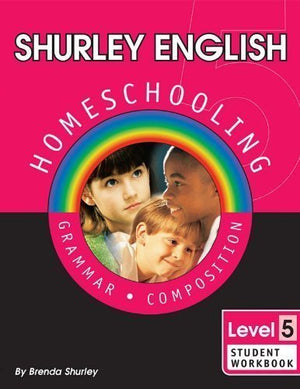 Shurley English: Homeschooling Made Easy  Level 5, Grammar & Composition. Student Workbook,Used