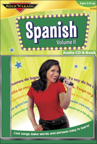 Spanish Volume II(Rock 'n Learn Series) (Spanish Edition) (Spanish and English Edition),Used