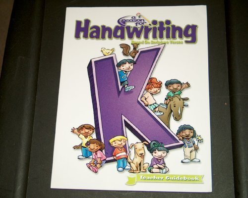 Reason for Handwriting  K Guidebook: Kindergarten Guidebook,Used