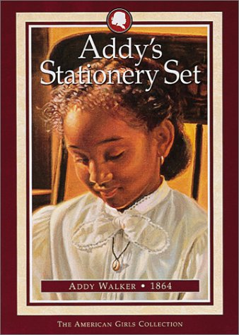 Addy's Stationery Set: 20 Stationery Sheets, 20 Envelopes, 5 Note Cards, 2 Sticker Sheets, 1 Booklet, 1 Lined Guide (American Gi,Used