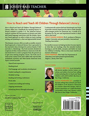 How to Reach and Teach All Children Through Balanced Literacy,Used