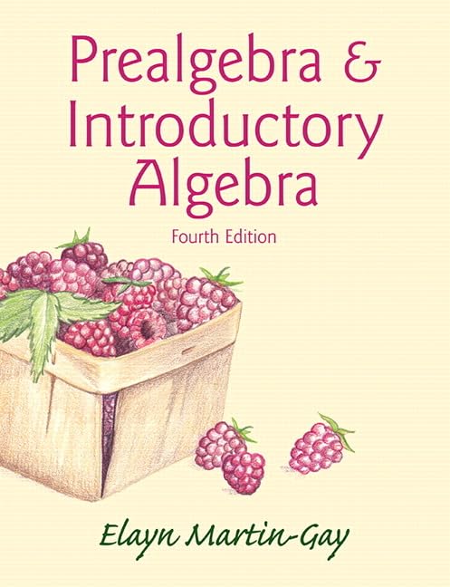 Prealgebra & Introductory Algebra,Used