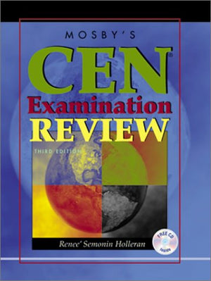 Mosby's CEN Examination Review (Book with CDROM),Used