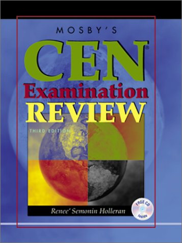 Mosby's CEN Examination Review (Book with CDROM),Used