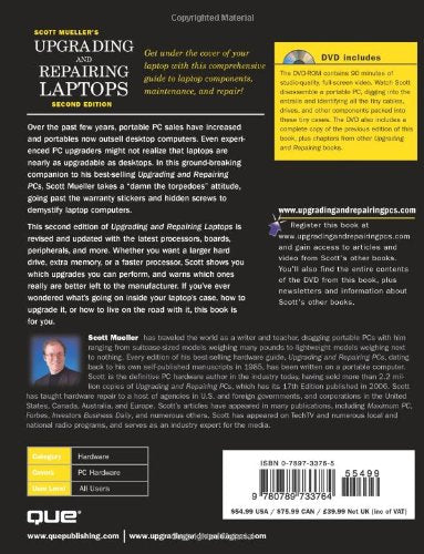 Scott Mueller's Upgrading and Repairing Laptops, Second Edition,Used
