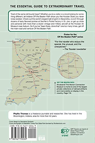 Indiana Off the Beaten Path: A Guide To Unique Places (Off the Beaten Path Series),Used