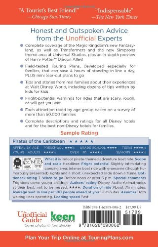 The Unofficial Guide to Walt Disney World with Kids 2014,Used