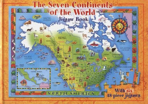 The Seven Continents of the World: Jigsaw Book,New