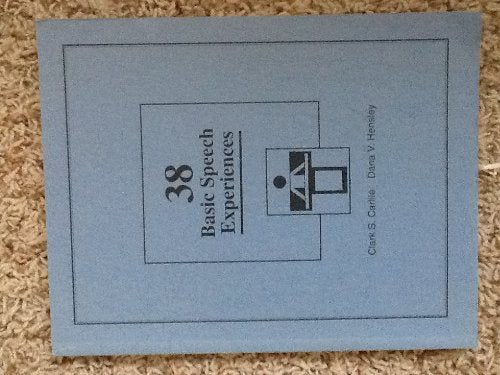 ThirtyEight Basic Speech Experiences,Used
