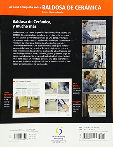 La Guia Completa sobre Baldosa de Ceramica: Incluye Baldosa de Piedra, Porcelana, Vidrio y Mucho Mas (Black & Decker Complete Gu,Used