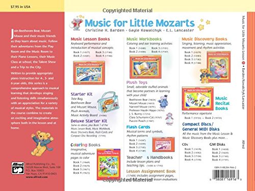 Music For Little Mozarts: Lesson Book 1,Used