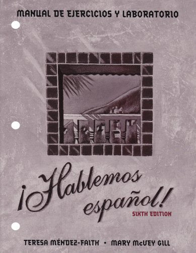 Hablemos Espanol! Lab Manual and Workbook,Used
