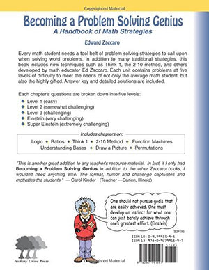 Becoming a Problem Solving Genius: A Handbook of Math Strategies,Used