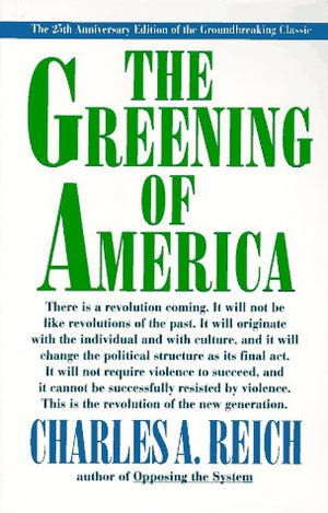 The Greening Of America, 25Th Anniversary Edition,Used