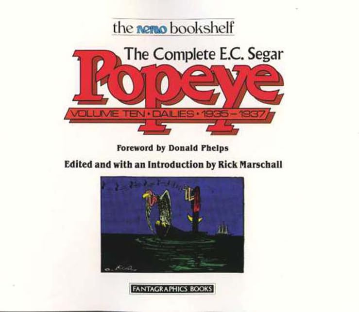 The Complete E.C. Segar Popeye, Vol. 10: Dailies, 19351937 (The Nemo Bookshelf),Used