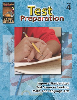 Core Skills: Test Prep: Reproducible Grade 4,Used