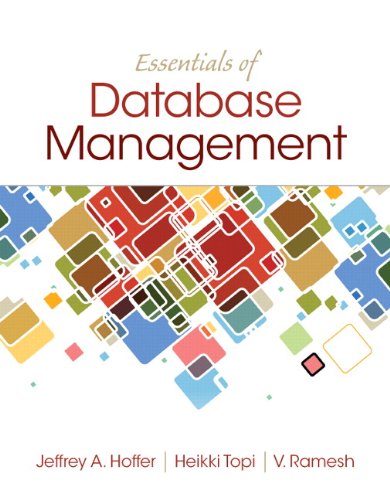 Essentials of Database Management,Used