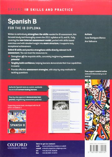 IB Spanish B: Skills and Practice: Oxford IB Diploma Program,Used