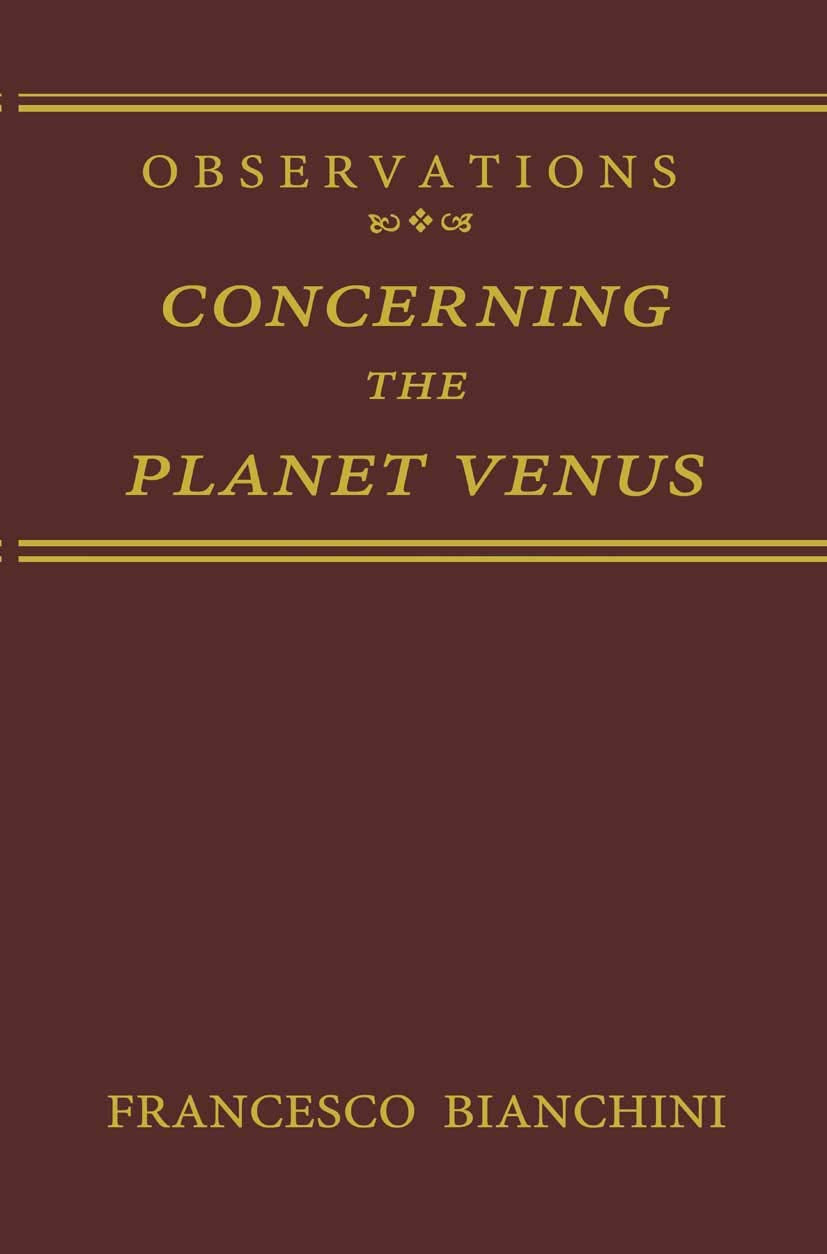 Observations Concerning the Planet Venus,Used
