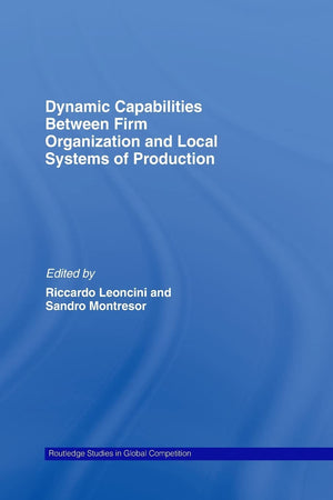 Dynamic Capabilities Between Firm Organisation and Local Systems of Production (Routledge Studies in Global Competition),Used