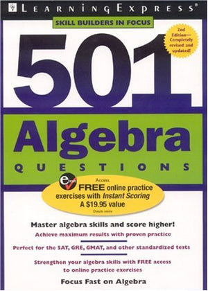 501 Algebra Questions (501 Series),Used
