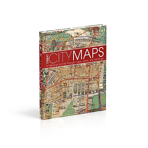 Great City Maps: A Historical Journey Through Maps, Plans, And Paintings (Dk History Changers),Used