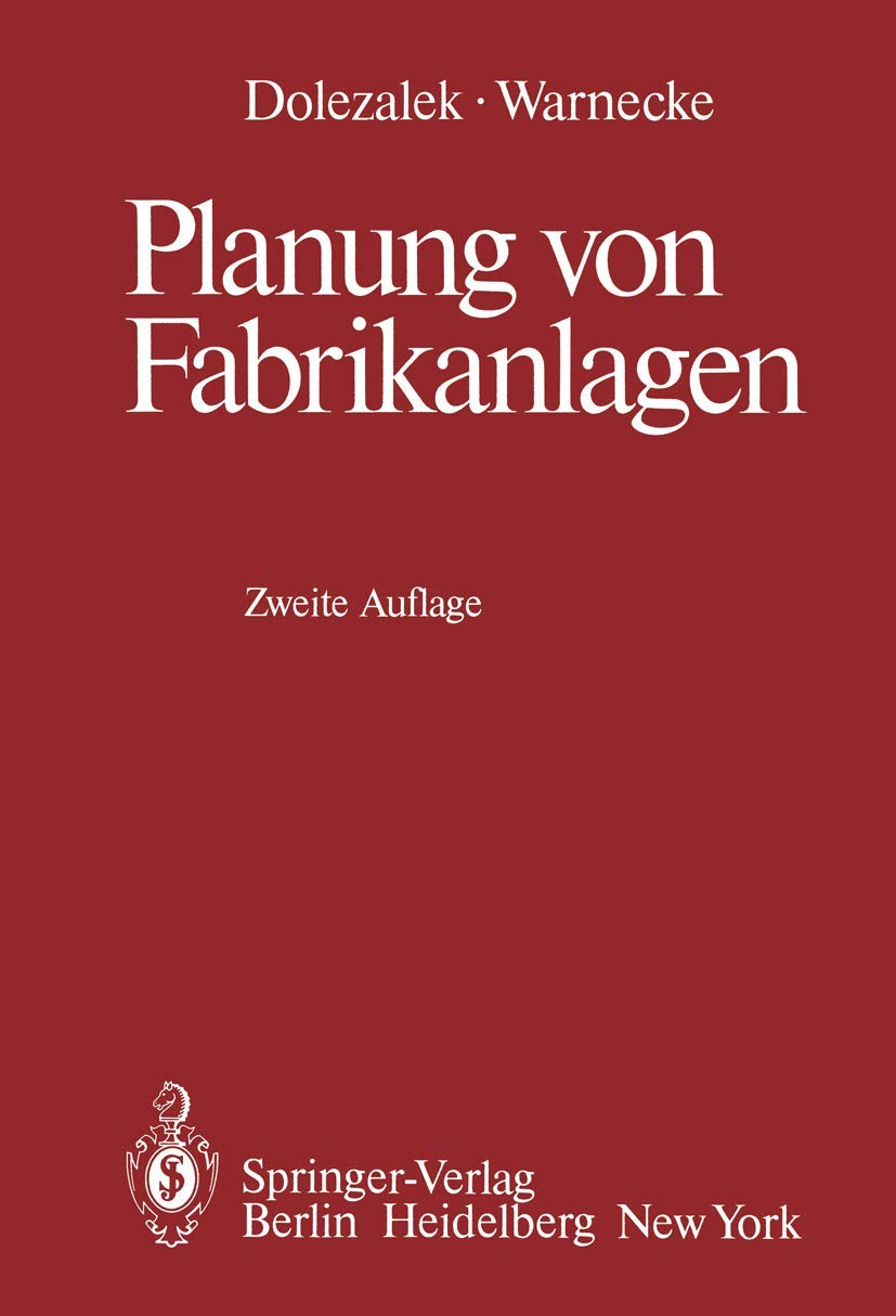 Planung von Fabrikanlagen (German Edition),Used