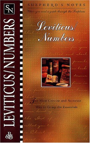 Shepherd'S Notes: Leviticus/Numbers,Used