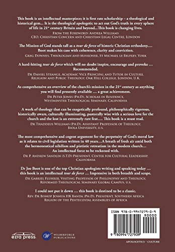 The Mission of God: A Manifesto of Hope for Society,Used