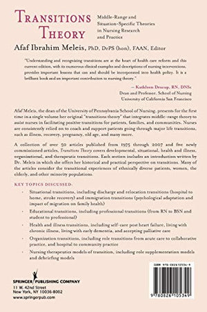 Transitions Theory: Middle Range And Situation Specific Theories In Nursing Research And Practice (Meleis, Transitions Theory),Used