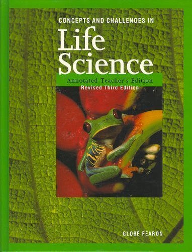 Concepts and Challenges In Life Science, Annotated Teacher's Edition,Used