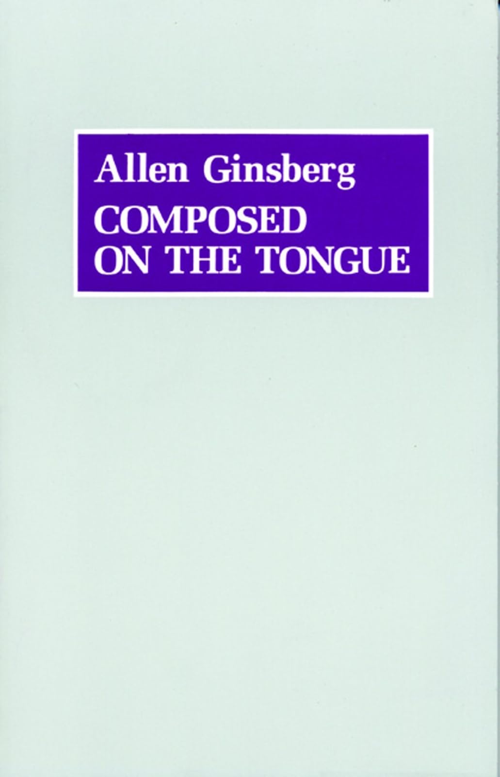 Composed on the Tongue,Used
