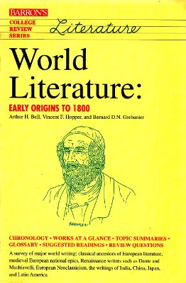 World Literature: Early Origins to 1800 (College Review Series),Used