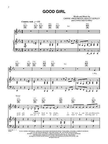 Good Girl: Piano/Vocal/Guitar, Sheet (Original Sheet Music Edition),Used