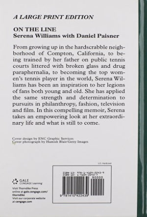 On the Line (Thorndike Press Large Print African American Series),Used