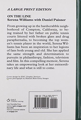 On the Line (Thorndike Press Large Print African American Series),Used